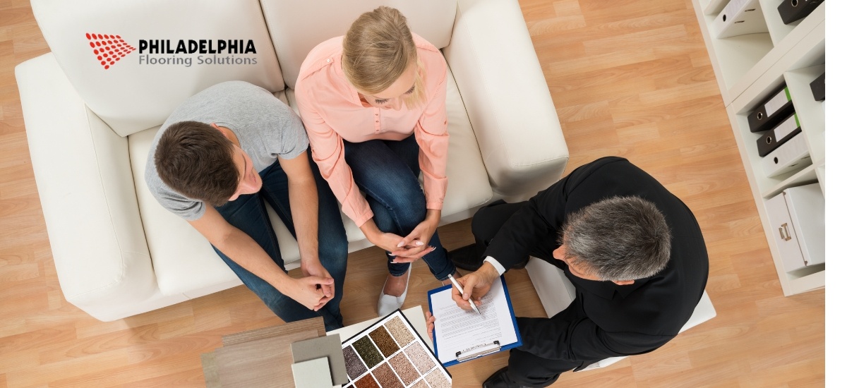 Philadelphia Flooring Solutions In-home Appointment